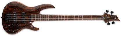 ESP LTD B-1004 4 String Electric Bass Guitar Natural Satin
