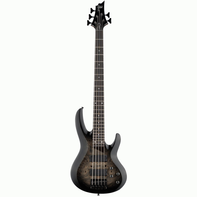 ESP LTD B-205DX Bass Guitar - Black Burst Finish