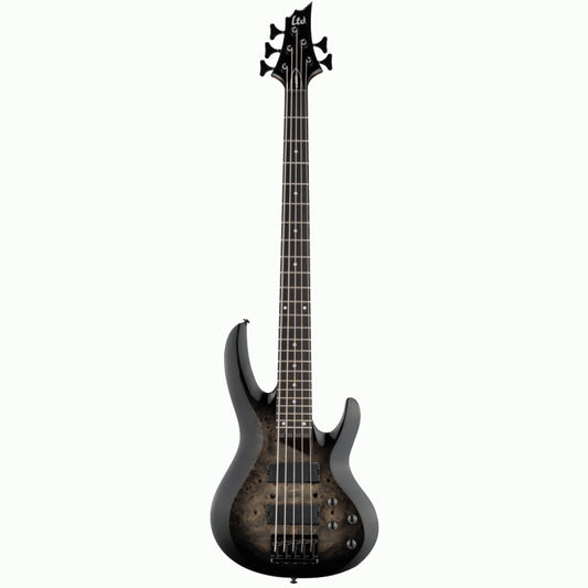 ESP LTD B-205DX Bass Guitar - Black Burst Finish