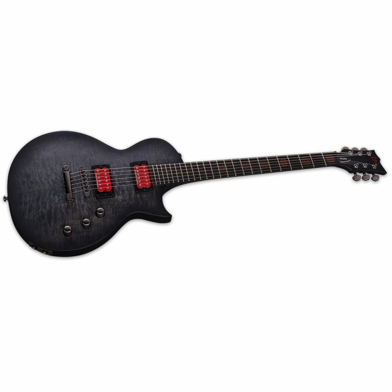 LTD Ben Burnley Signature BB-600 Baritone Guitar - Eclipse Body, Seymour Duncan Pickups, Piezo Bridge, See Thru Black Sunburst Finish — view 3