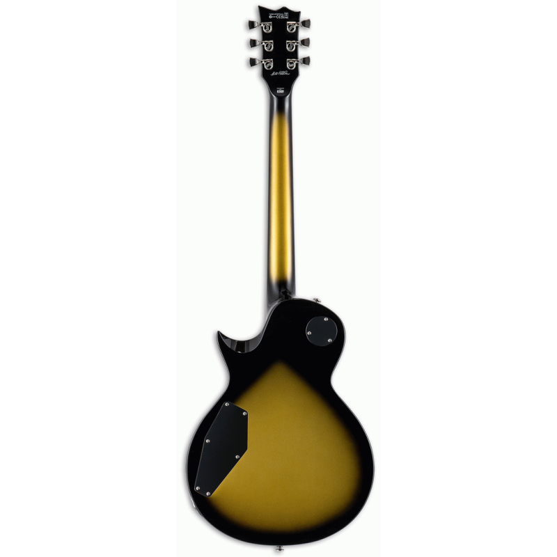ESP LTD Bill Kelliher BK-600 Vintage Silver Sunburst Electric Guitar — view 2
