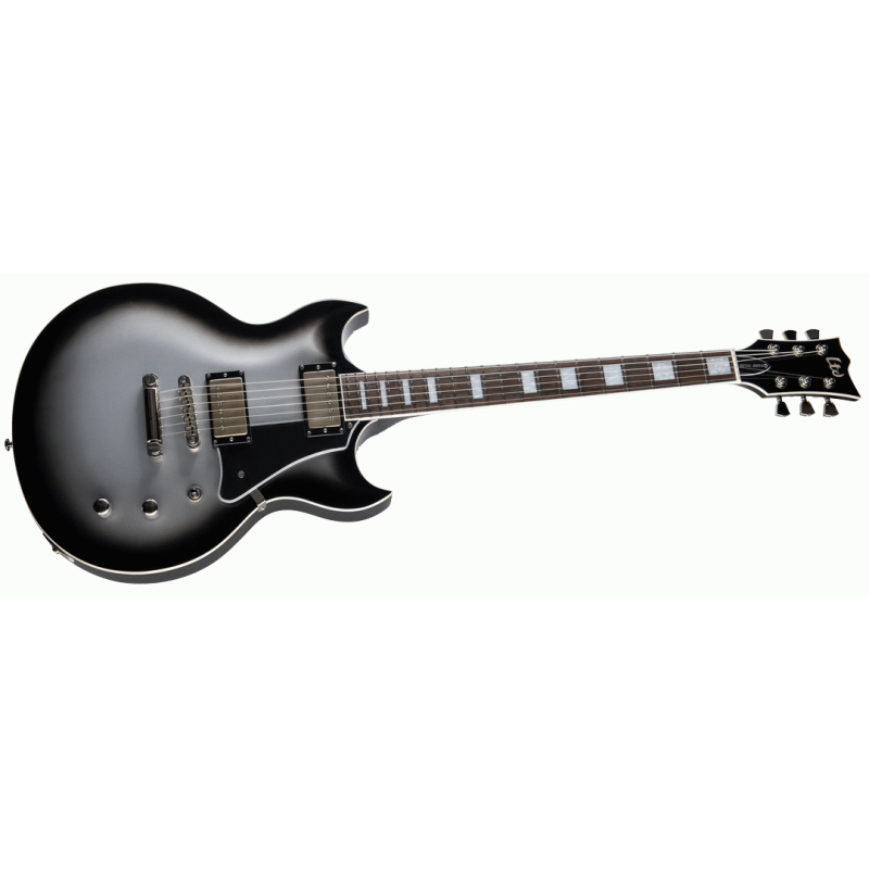 ESP LTD Royal Shiva Bill Kelliher Signature Electric Guitar Silver Sunburst — view 3