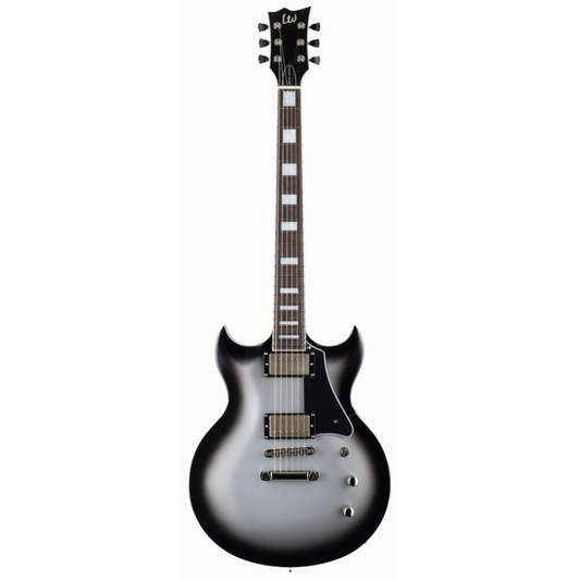 ESP LTD Royal Shiva Bill Kelliher Signature Electric Guitar Silver Sunburst