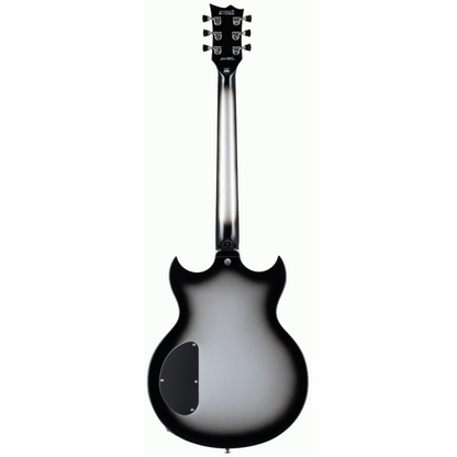 ESP LTD Royal Shiva Bill Kelliher Signature Electric Guitar Silver Sunburst — view 2