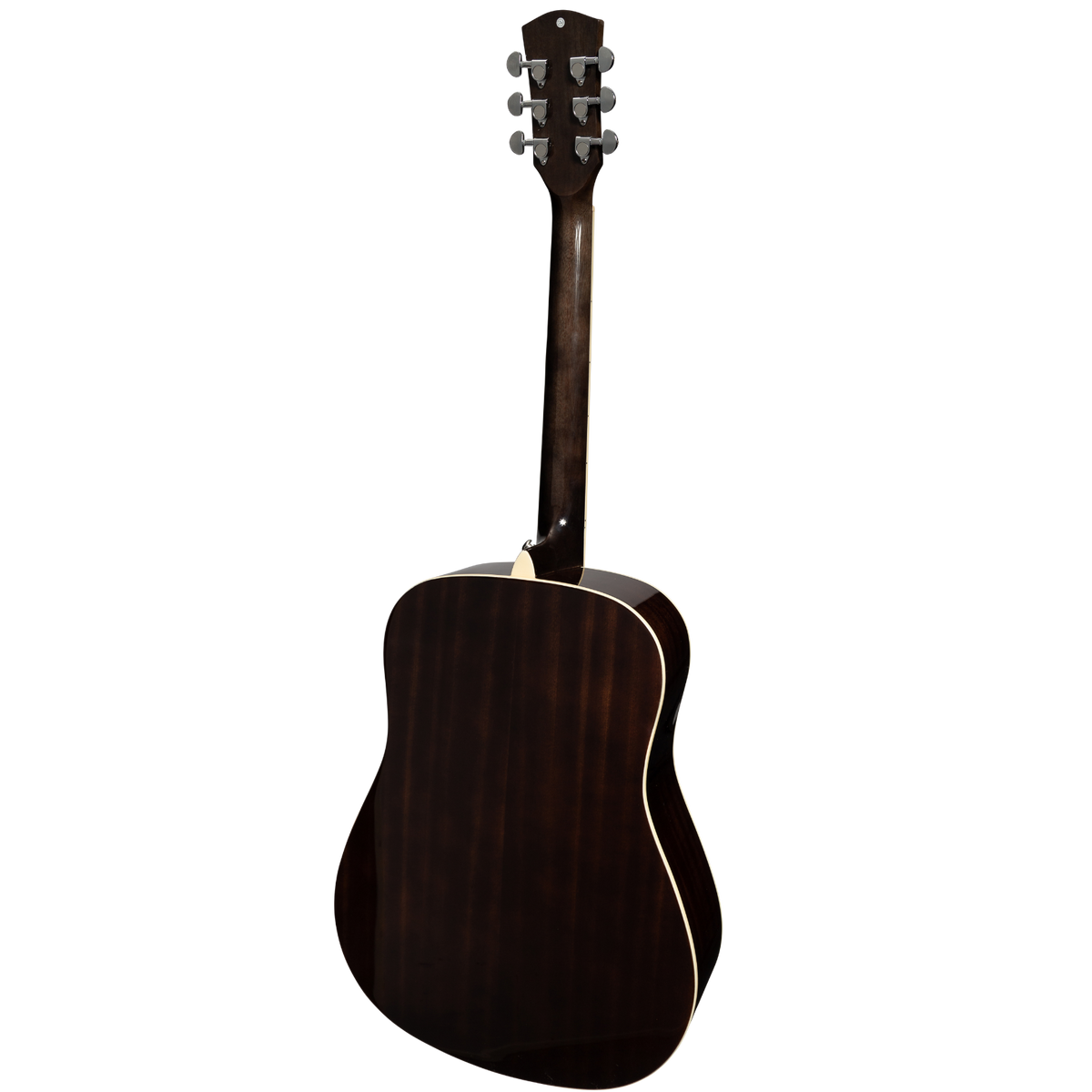 Lorden LD-10-BLK Acoustic Dreadnought Guitar Black Gloss — view 2