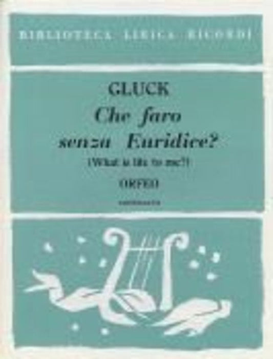Che Faro Senza Euridice Low Key C (Softcover Book)