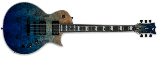 ESP LTD EC-1000 Blue Natural Fade Electric Guitar