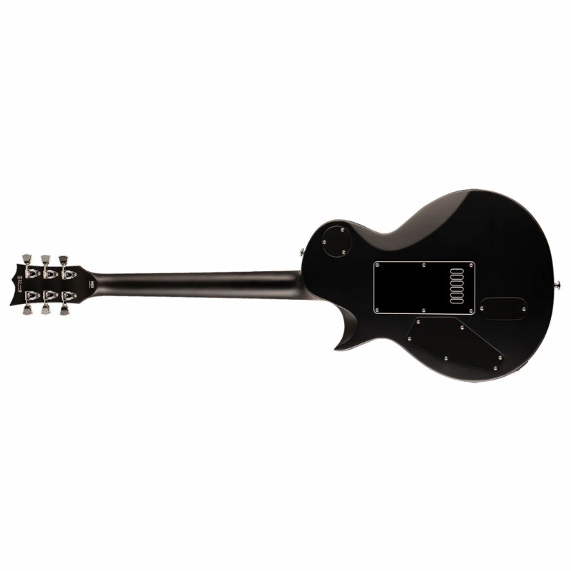 LTD EC-1000 EverTune Black Satin Electric Guitar with EMG Pickups and 24 Extra-Jumbo Frets — view 2