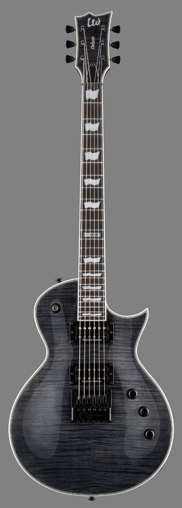ESP-LTD EC-1000 Evertune See Thru Black Guitar