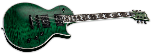 ESP LTD EC-1000FM See Thru Green Electric Guitar
