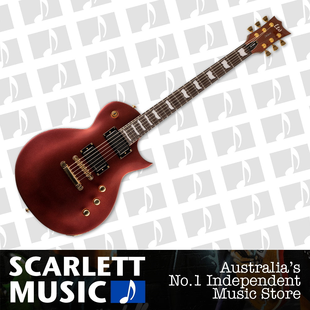 ESP LTD EC-1000 Electric Guitar Gold Andromeda — view 2
