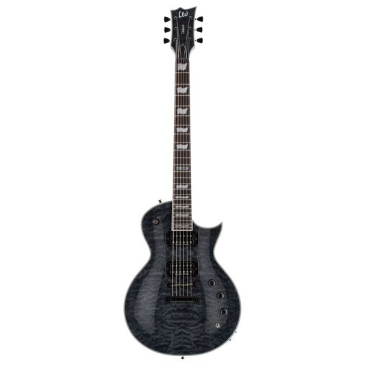 LTD EC-1000 Piezo QM Electric Guitar See Thru Black