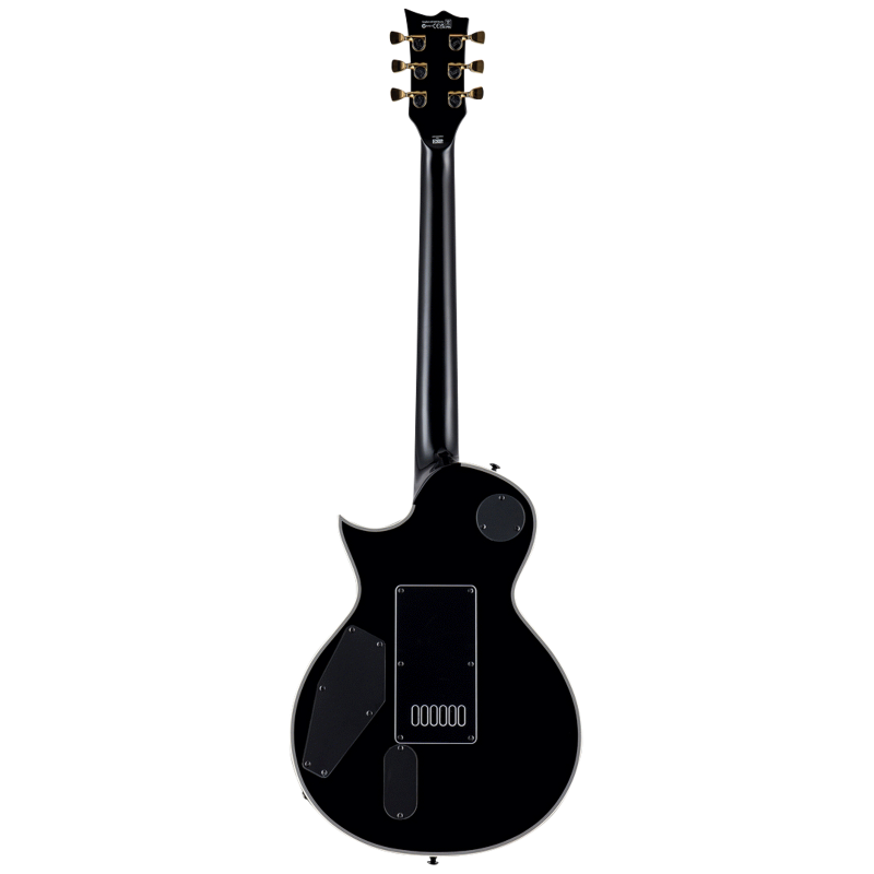 LTD EC-1000T CTM EverTune Electric Guitar Black Gloss — view 2