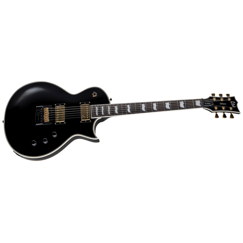 LTD EC-1000T CTM EverTune Electric Guitar Black Gloss — view 3