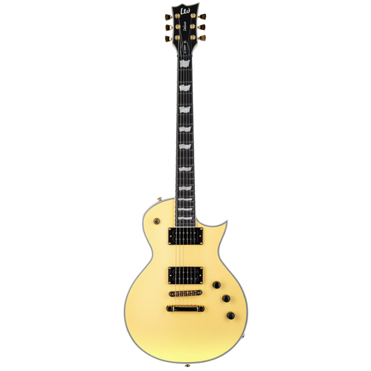 LTD EC-1000T/CTM Vintage Gold Satin Electric Guitar