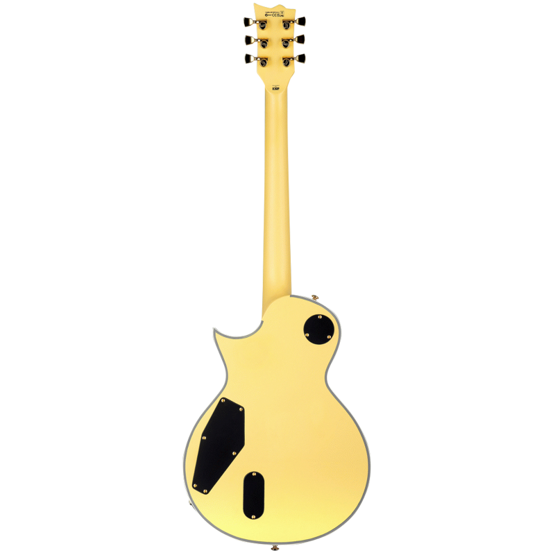 LTD EC-1000T/CTM Vintage Gold Satin Electric Guitar — view 2