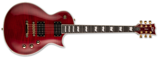 ESP LTD EC-1000CTM Full Thickness Electric Guitar See Thru Black Cherry