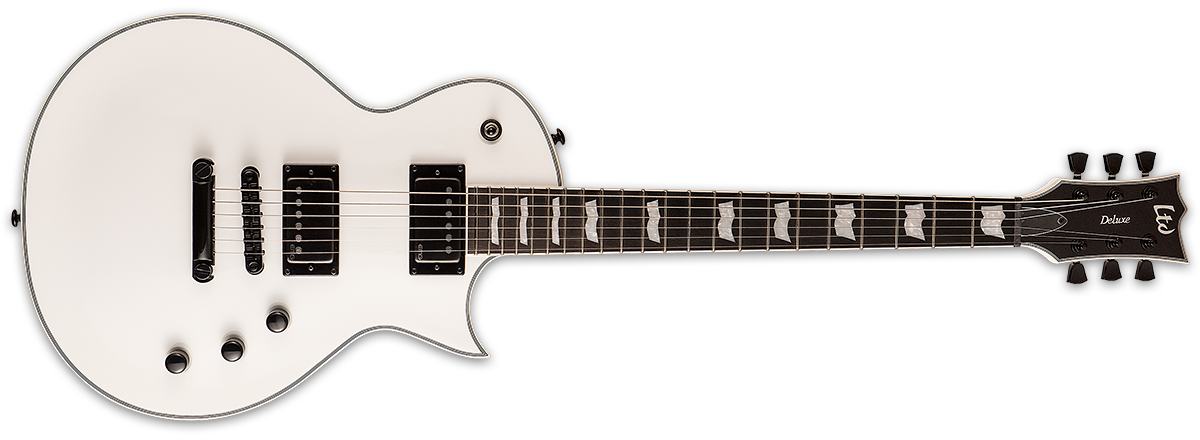 ESP LTD EC-1001 Ctm Full Thickness SNow White Electric Guitar