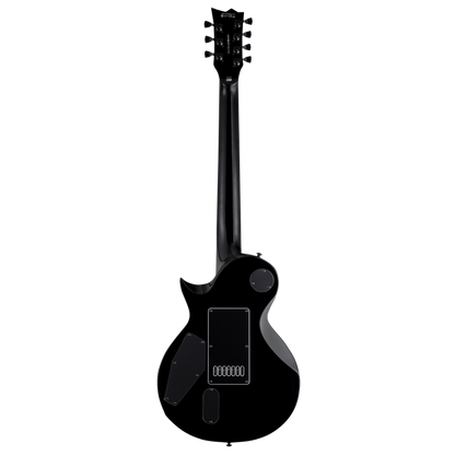LTD EC-1007 EverTune Black Seven-String Guitar with EMG 81-7H/60-7H Pickups — view 2