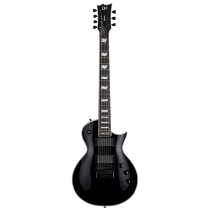 LTD EC-1007 EverTune Black Seven-String Guitar with EMG 81-7H/60-7H Pickups