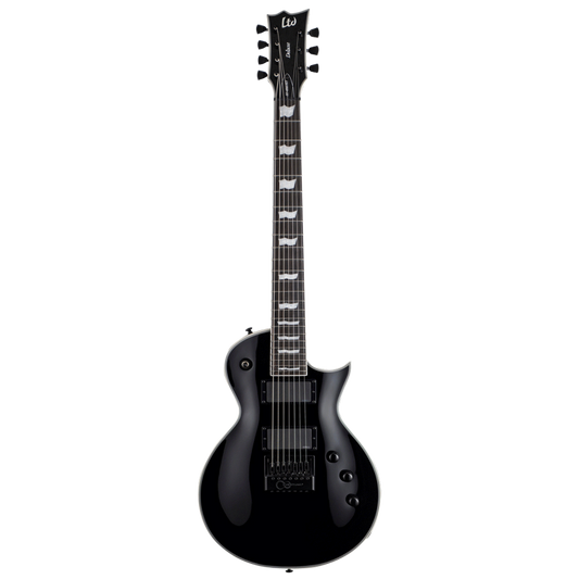 LTD EC-1007 EverTune Black Seven-String Guitar with EMG 81-7H/60-7H Pickups