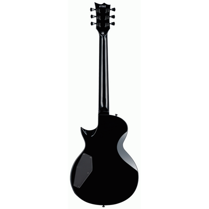 ESP LTD EC-201 Electric Guitar - Gloss Black Finish, Mahogany Body, 24 Frets, ESP LH-150B Pickup, Set-Neck Construction — view 2