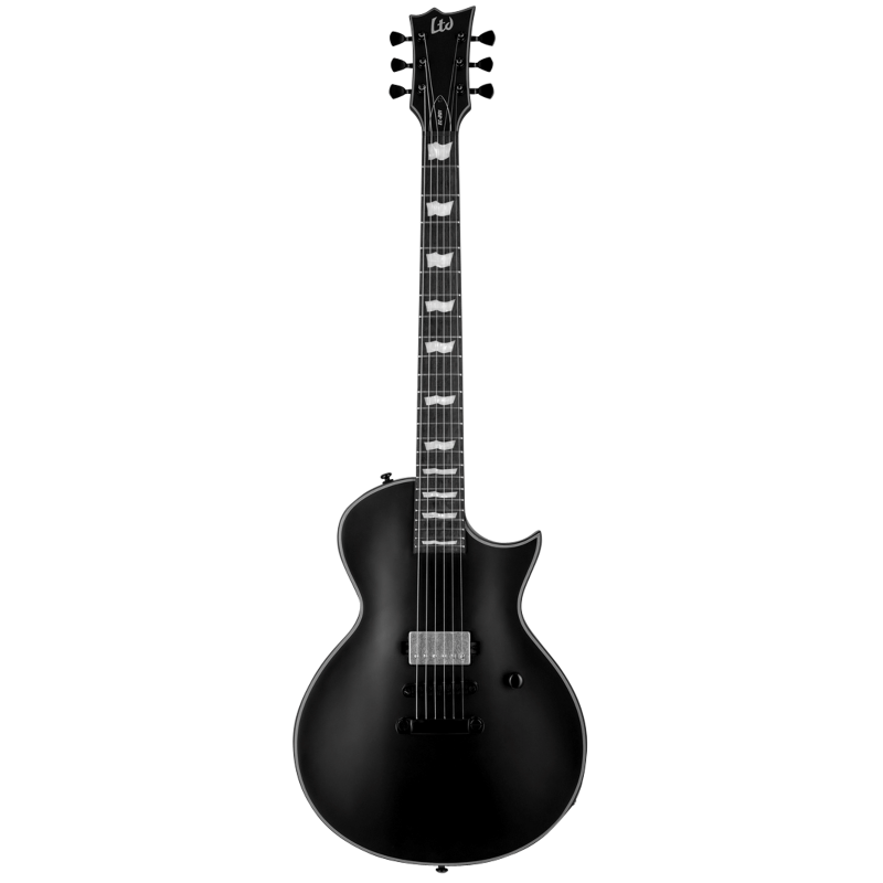 LTD EC-201 Electric Guitar Black Satin Finish with Multi-Binding and ESP LH-150B Pickup