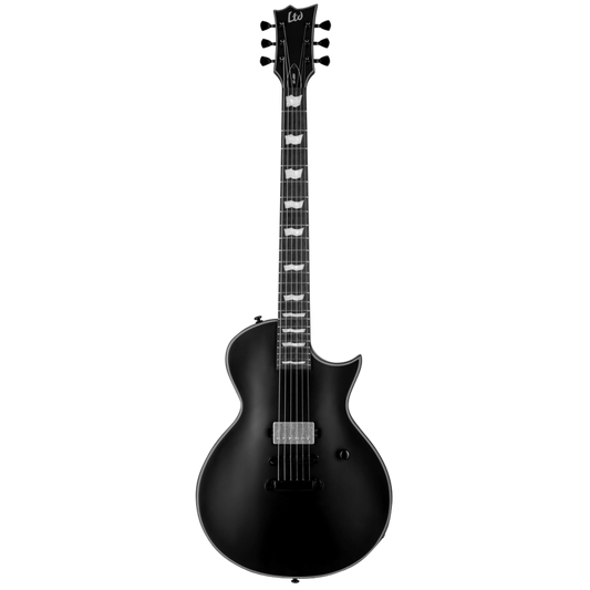 LTD EC-201 Electric Guitar Black Satin Finish with Multi-Binding and ESP LH-150B Pickup