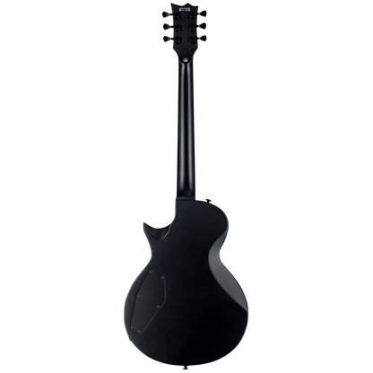LTD EC-201 Electric Guitar Black Satin Finish with Multi-Binding and ESP LH-150B Pickup — view 2