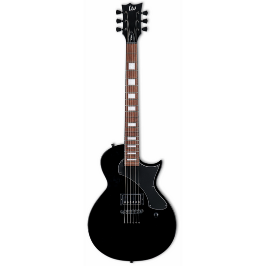 ESP LTD EC-201FT Electric Guitar Black, Mahogany Body, Roasted Jatoba Fingerboard, ESP LH-150B Pickup, 22 Frets, TOM-Style Bridge