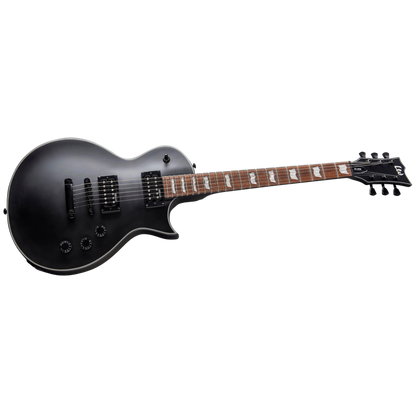 LTD EC-256 Eclipse Electric Guitar - Non Distressed Black, Mahogany Body, Roasted Jatoba Fingerboard, ESP LH-150 Pickups, Coil-Splitting — view 3