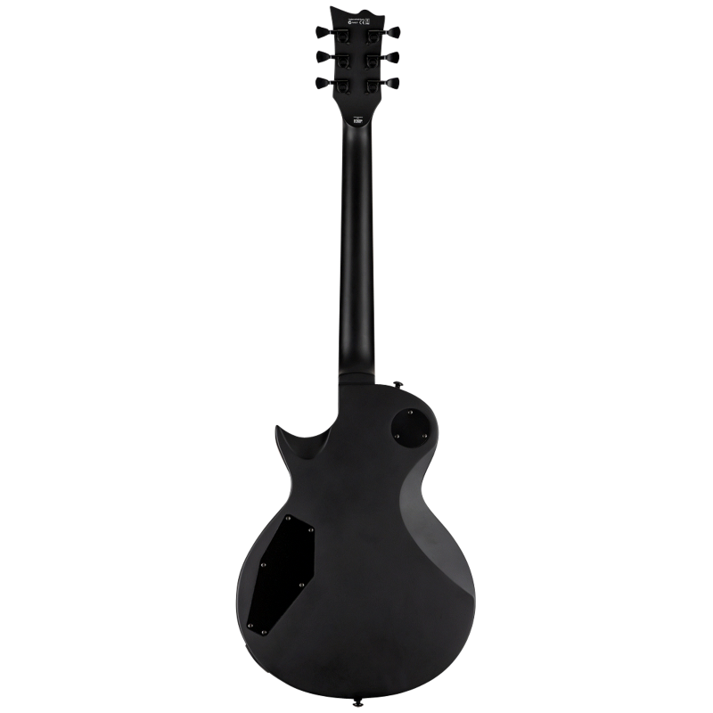 LTD EC-256 Electric Guitar Black Satin with Mahogany Body and ESP Designed LH-150 Pickups — view 2