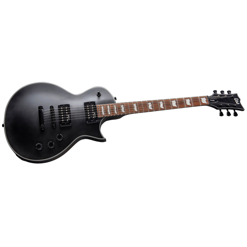 LTD EC-256 Electric Guitar Black Satin with Mahogany Body and ESP Designed LH-150 Pickups — view 3