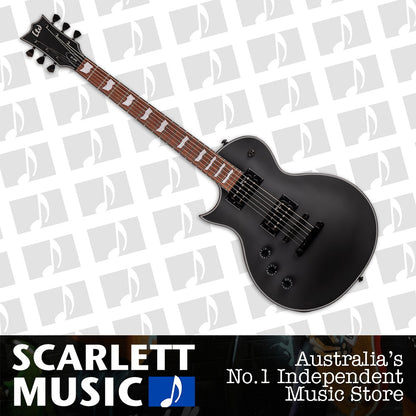 ESP LTD EC-256 Black Satin Left Handed Electric Guitar — view 2