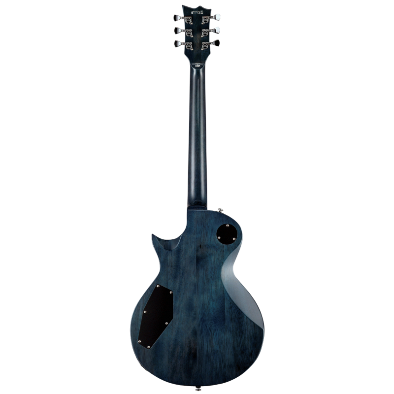 LTD EC-256FM Cobalt Blue Electric Guitar with Flamed Maple Top and ESP Designed LH-150 Pickups — view 2