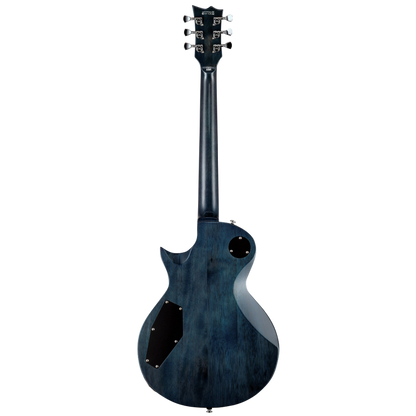 LTD EC-256FM Cobalt Blue Electric Guitar with Flamed Maple Top and ESP Designed LH-150 Pickups — view 2