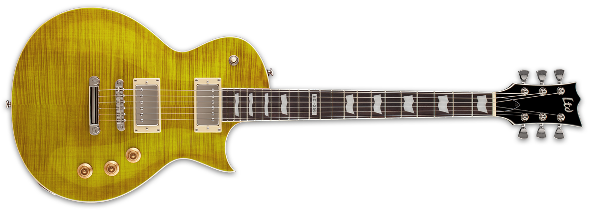 ESP LTD EC-256FM Electric Guitar Lemon Drop