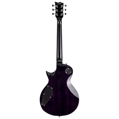 LTD EC-256FM Electric Guitar - See Thru Purple Burst, Flamed Maple Top, Mahogany Body, ESP Designed LH-150 Pickups, 22 Frets — view 2