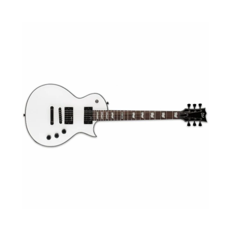 LTD EC-256 Electric Guitar - Snow White, Mahogany Body, Set-Neck, Roasted Jatoba Fingerboard, ESP Designed LH-150 Pickups, Coil-Splitting