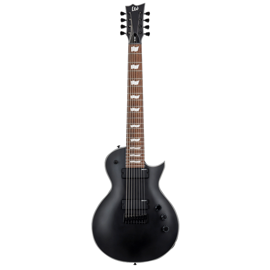 LTD EC-258 Eclipse 8 String Guitar Black Satin