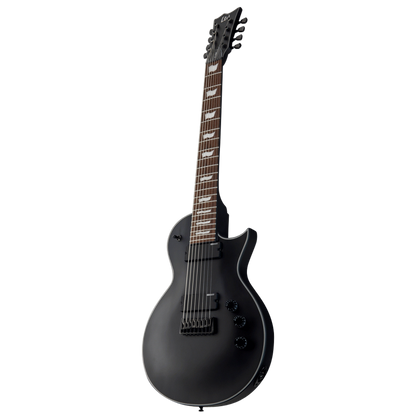 LTD EC-258 Eclipse 8 String Guitar Black Satin — view 3
