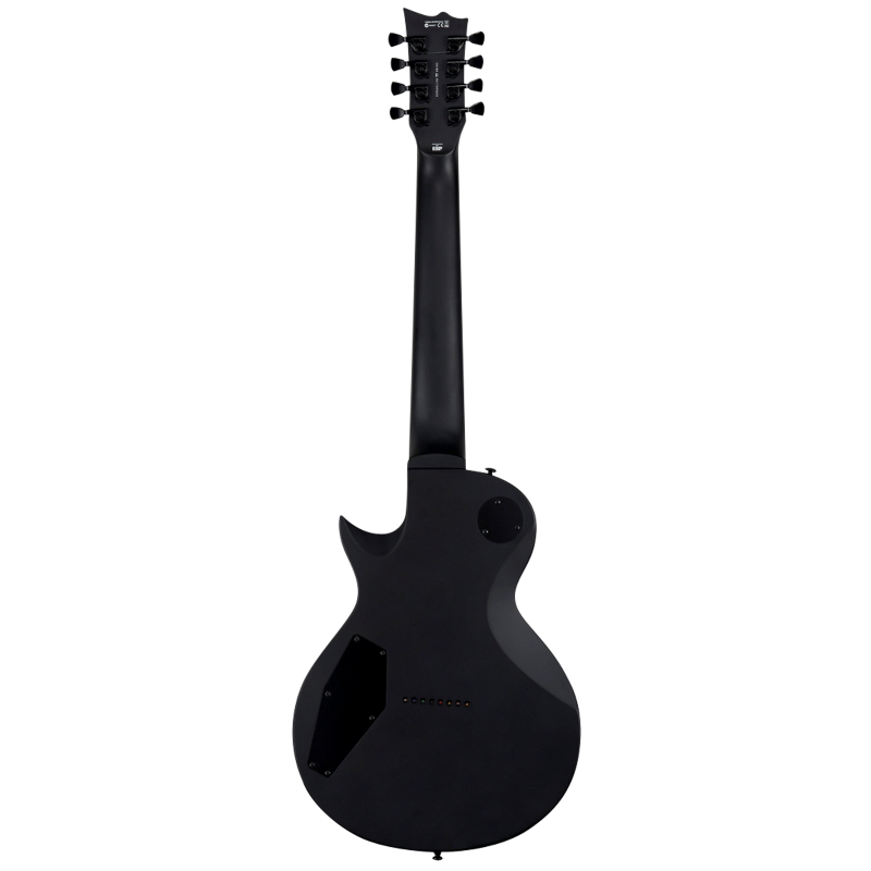 LTD EC-258 Eclipse 8 String Guitar Black Satin — view 2