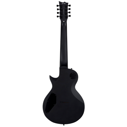 LTD EC-258 Eclipse 8 String Guitar Black Satin — view 2