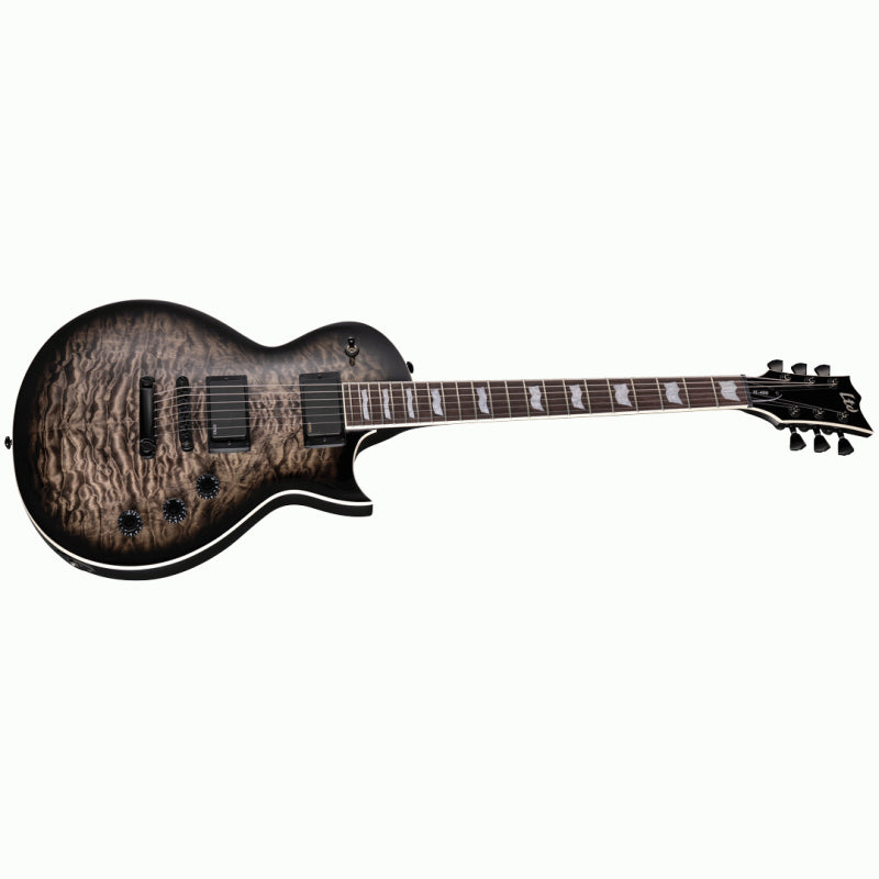 ESP LTD EC-400 QM See Thru Black Sunburst Electric Guitar — view 3