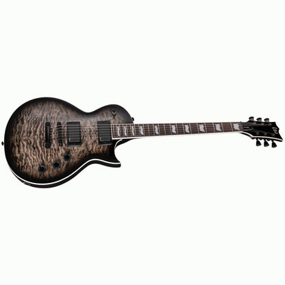 ESP LTD EC-400 QM See Thru Black Sunburst Electric Guitar — view 3