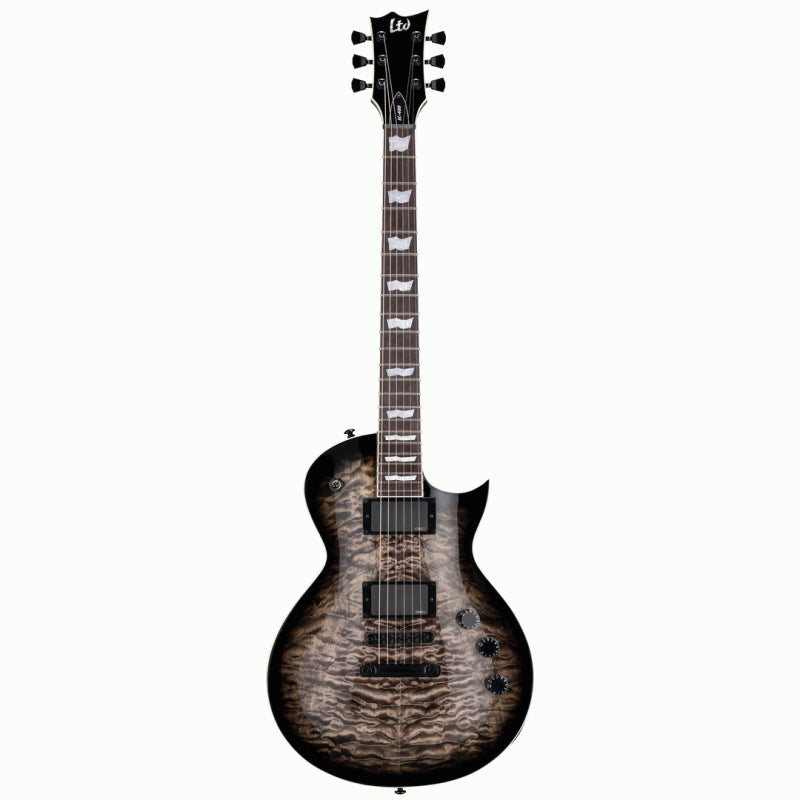 ESP LTD EC-400 QM See Thru Black Sunburst Electric Guitar