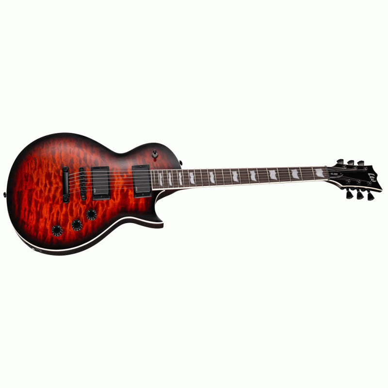 ESP LTD EC-400 QM Vintage Burst Electric Guitar — view 3