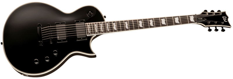 ESP LTD EC-401 Electric Guitar Black Satin EMG Pickups — view 4