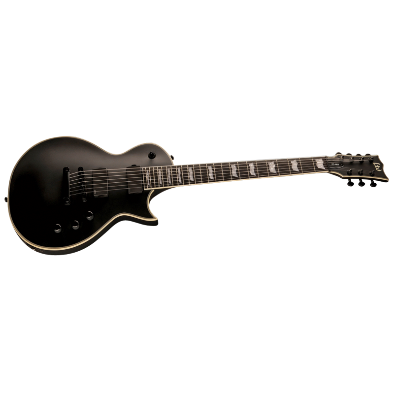 LTD EC-407 Black Satin 7-String Guitar with EMG 81-7H/60-7H Active Electronics — view 3