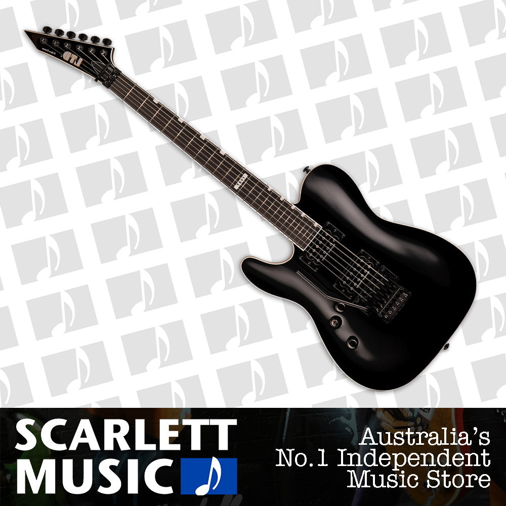 ESP LTD Eclipse 87' Electric Guitar Black Left Handed — view 2